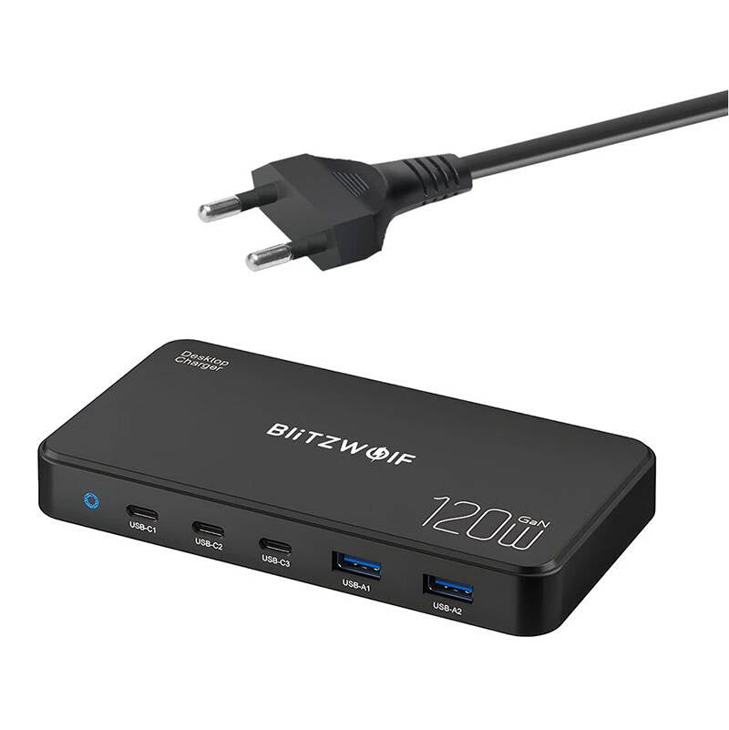 Ladestation Blitzwolf BW-i100 5in1 120W