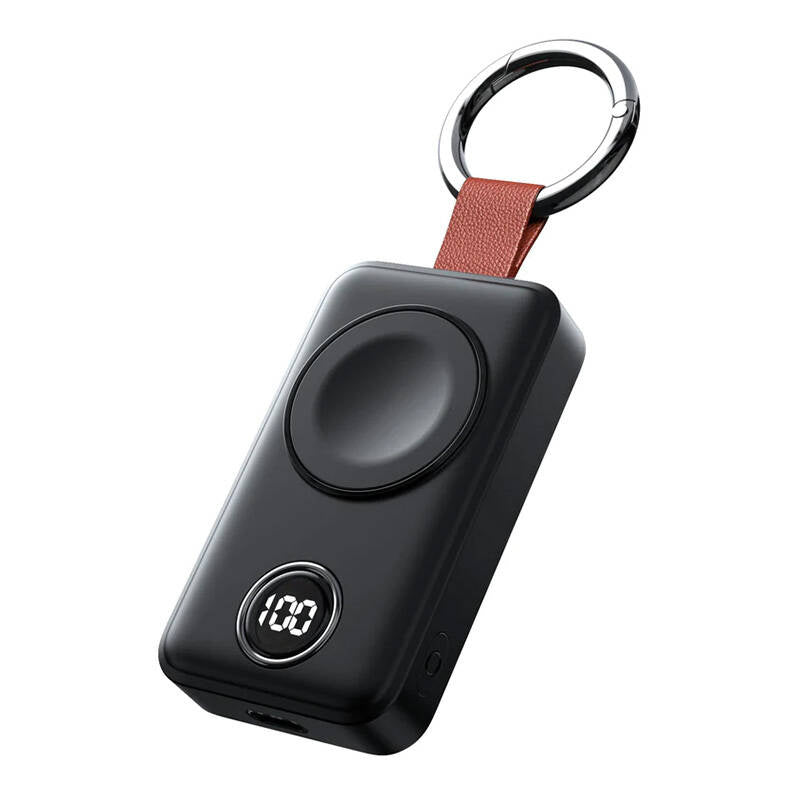 Bærbar trådløs oplader til smartwatch Joyroom JR-WQW01 2000mAh sort