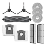 Tilbehørssæt til Dreame L10s pro Ultra/X30 Ultra/L30 Pro Ultra/L10s Ultra Gen2/E30 Ultra/L30s Ultra/L40 Ultra AE/L40 Ultra CE/D20 Ultra/GoVac 500 rengøringsrobot
