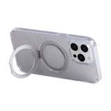 Magnetisk beskyttelsesfoder med håndtag Joyroom JR-BP004 til iPhone 15 Pro Max (gennemsigtig)