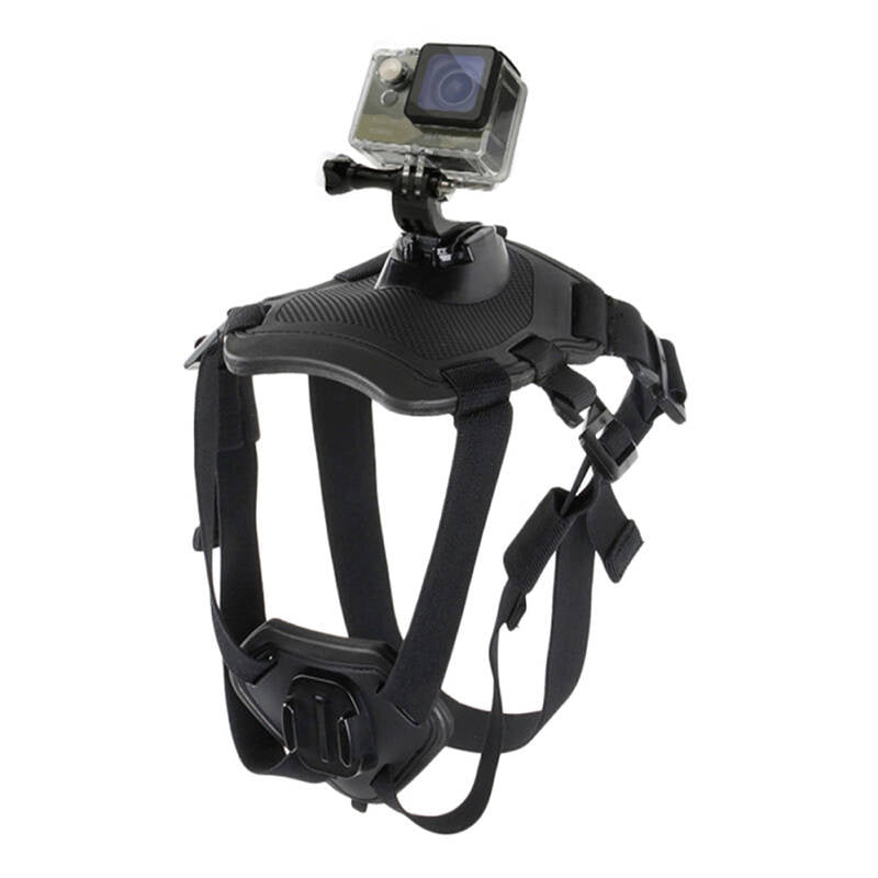 Hunde brystrem PULUZ til actionkameraer (GoPro, Insta360, DJI Action osv.)