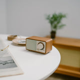 Sangean WR-7 Plus radio vintage walnut