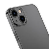 Baseus Frosted Glass Case til iPhone 13 Pro (sort) + hærdet glas