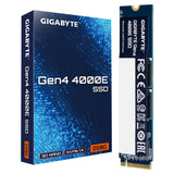 GIGABYTE Gen4 4000E M.2 250 GB PCI Express 4.0 NVMe 3D NAND