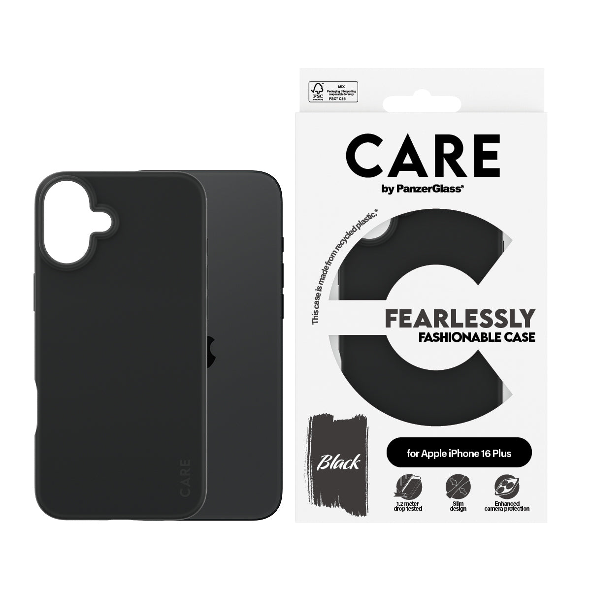 PanzerGlass CARE by ® Fashionable Case Sort iPhone 16 Plus