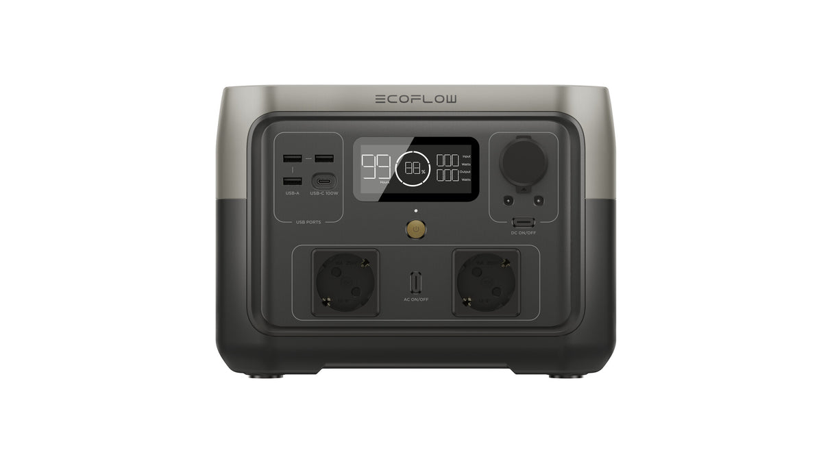 EcoFlow River 2 Max Bærbar energistation Lithium jern fosfat (LiFePO4) 6 kg