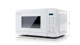 Sharp YC-MG02EC mikroovn hvid