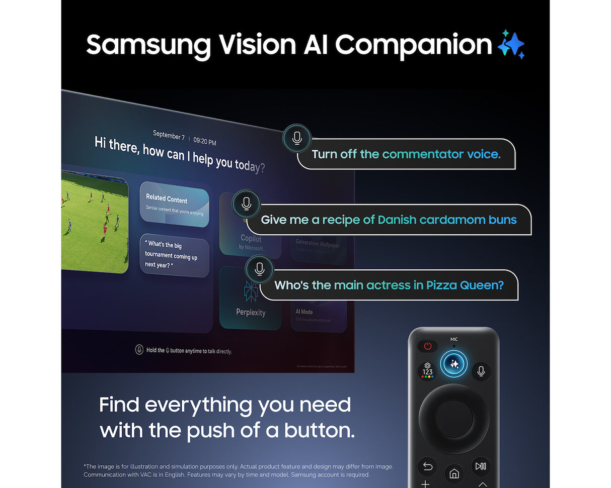 Samsung TQ43QN72HBUXNA Neo QLED 4K Smart TV
