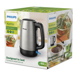 Philips Daily Collection HD9350/91 elkedel 1,7 L 2200 W Sort, Rustfrit stål