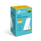 TP-Link Range Extender Wi-Fi Wall Plug RE200 AC750, 750Mb/s, hvid EU