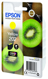 Epson Kiwi 202 blækpatron 1 stk Original Standard udbytte Gul