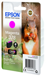 Epson Squirrel C13T37834010 blækpatron 1 stk Original Standard udbytte Magenta