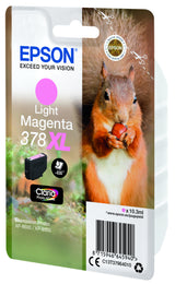 Epson Squirrel 378XL blækpatron 1 stk Original Højt (XL) udbytte Lys magenta