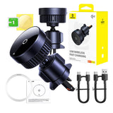 Baseus MagPro bilstøj med 15W Qi2.0 induktiv oplader (sort)