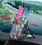 Baseus Osculum SUYL-XP01 gravity car holder for windshield or dashboard - black