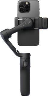 Hohem HPG-V3U stabilisator til kamera Smartphone kamera stabilisator Sort