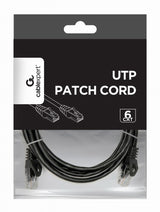 Gembird PP6U-2M/BK netværkskabel Sort Cat6 U/UTP (UTP)