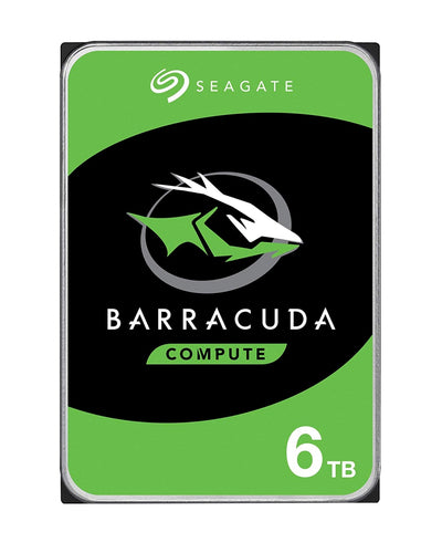 Seagate Barracuda Harddisk ST6000DM003-FR 6TB 3.5 SATA-600 FACTORY REFURBISHED