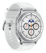 Samsung Galaxy Watch 8 Classic 3,3 cm (1.3") AMOLED 46 mm Digital 438 x 438 pixel Berøringsskærm Sølv Wi-Fi GPS (satellit)