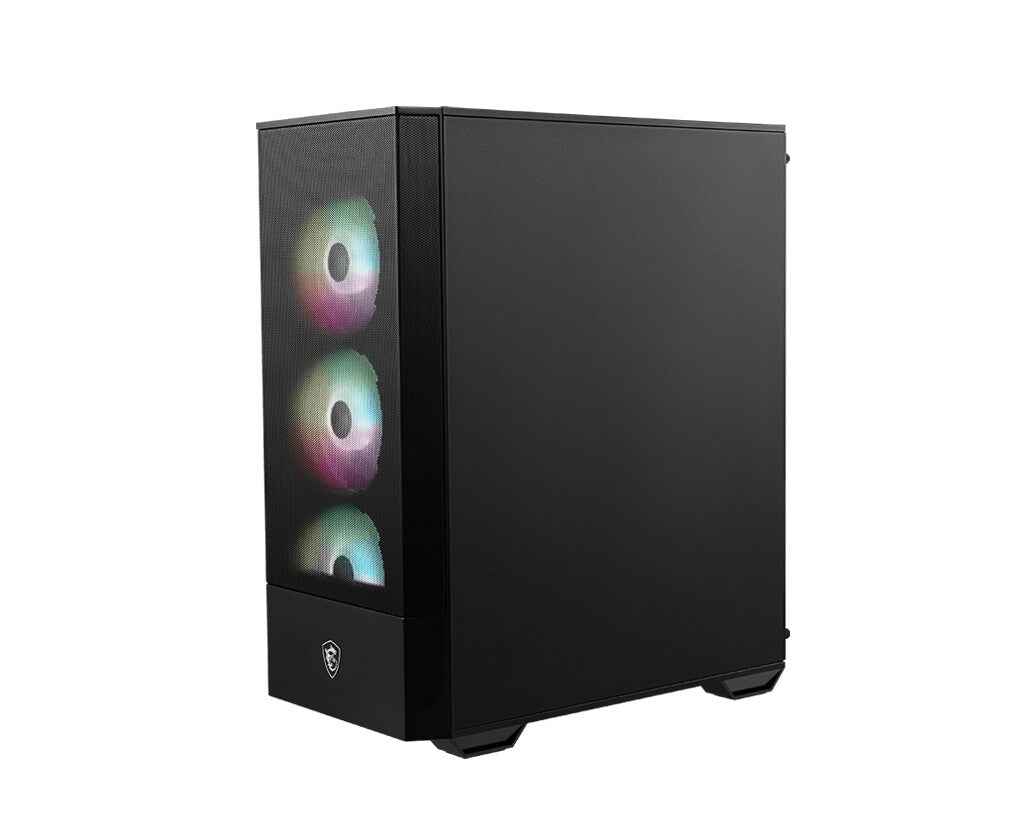 MSI MAG Forge 112R Midi Tower Sort, Transparent