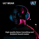 Sony WHULT900NH Headset Kabel & trådløs Opkald/musik Bluetooth Grøn