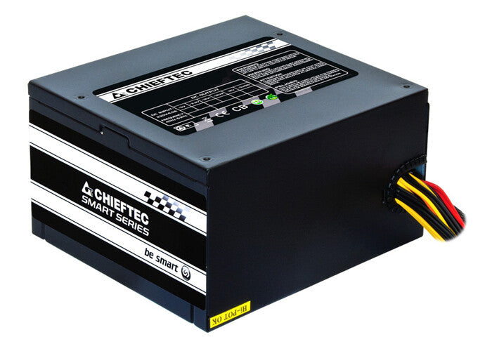Chieftec Smart GPS-500A8 enhed til strømforsyning 500 W 20+4 pin ATX ATX Sort