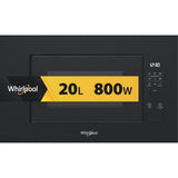 Whirlpool WMF200G NB Sort Grill mikroovn Indbygget 20 L 800 W