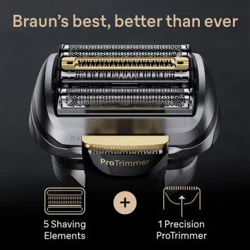 Braun Series 9 Pro+ 9565cc System wet & dry graphite Shaver