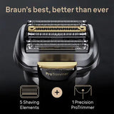 Braun Series 9 Pro+ 9565cc System wet & dry graphite Shaver