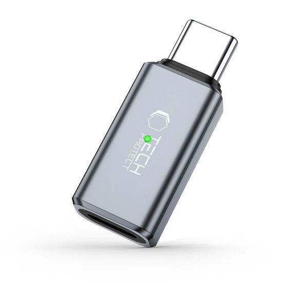 Tech-Protect 5906302372508 kabel kønsskifter Lightning USB-C Sort