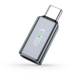 Tech-Protect 5906302372508 kabel kønsskifter Lightning USB-C Sort