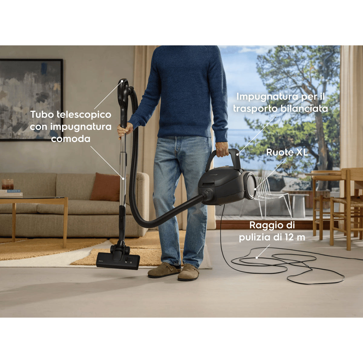 Electrolux EB71U1GG 700 Silent støvsuger
