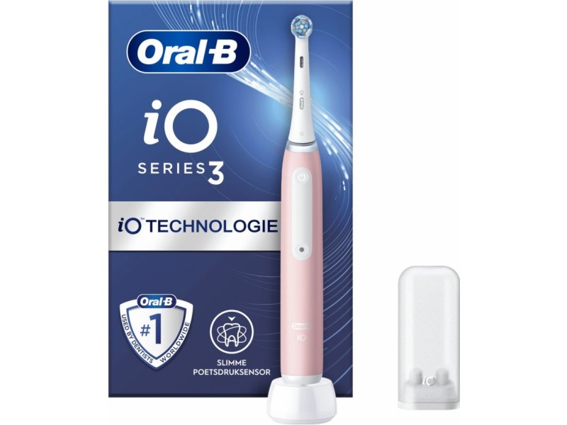 Oral-B iO Series 3n Blush Pink elektrisk tandbørste