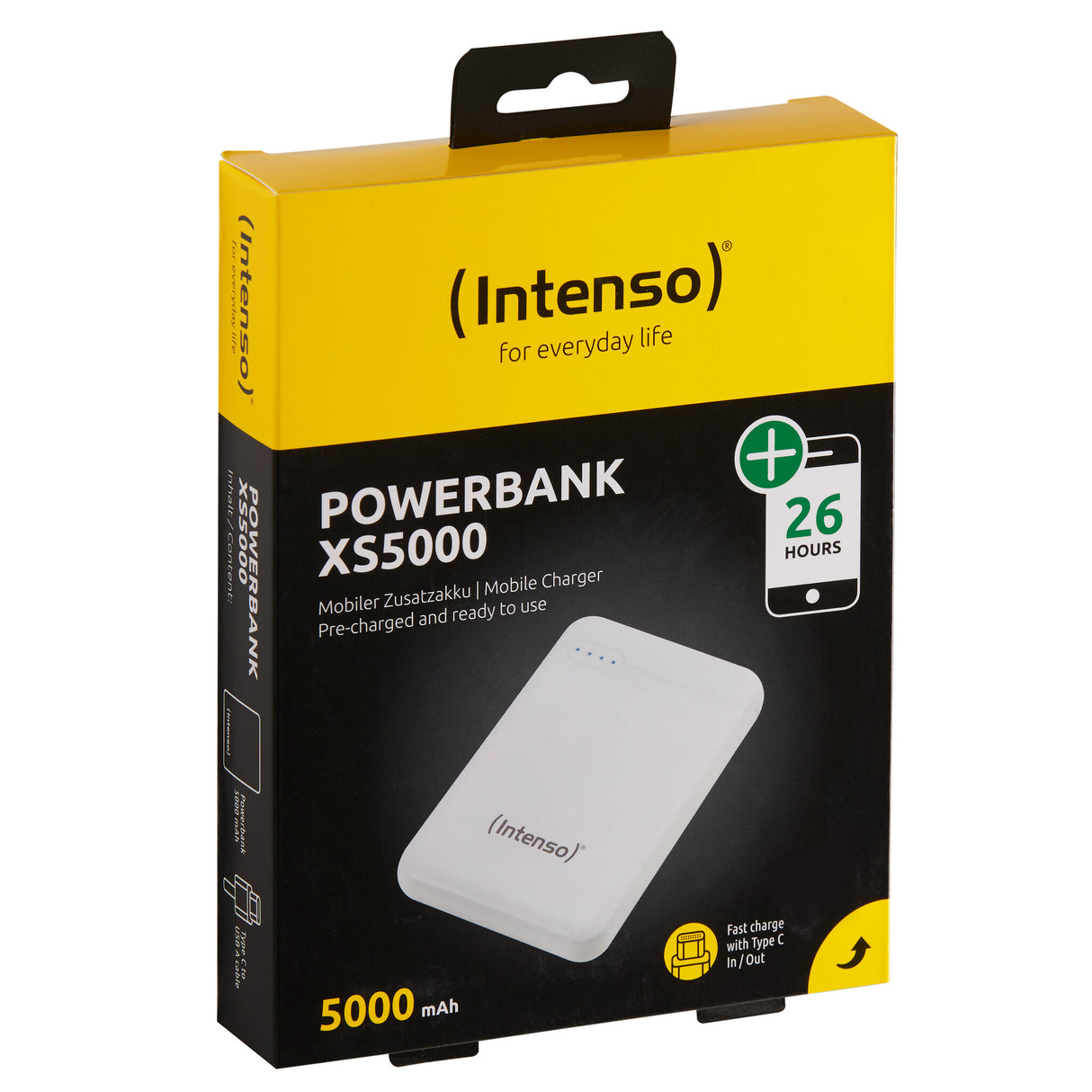 Intenso 7313522 powerbank Lithium polymer (LiPo) 5000 mAh Hvid