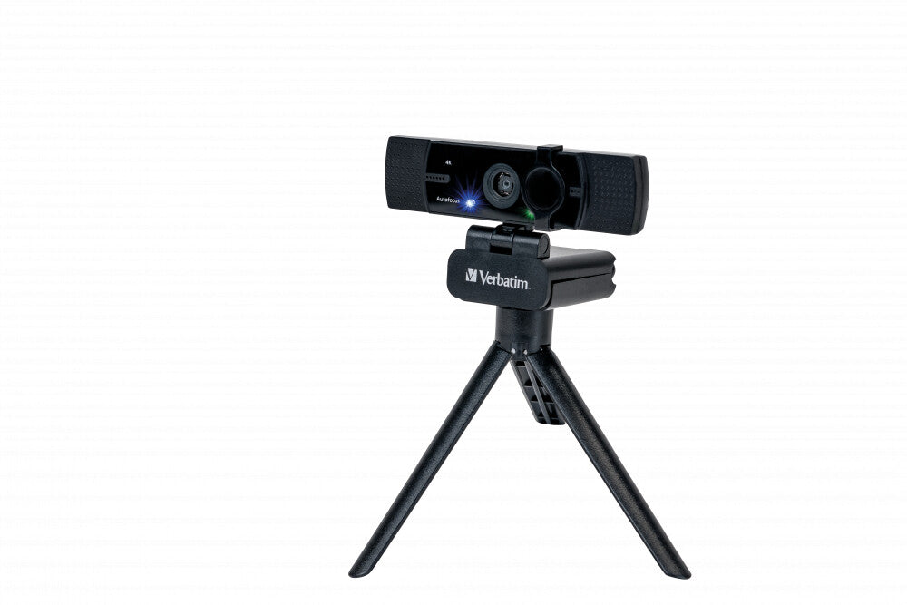Verbatim 49580 webcam 3840 x 2160 pixel USB 2.0 Sort