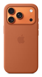 Apple iPhone 17 Pro Silicone Case with MagSafe – Terra Cotta