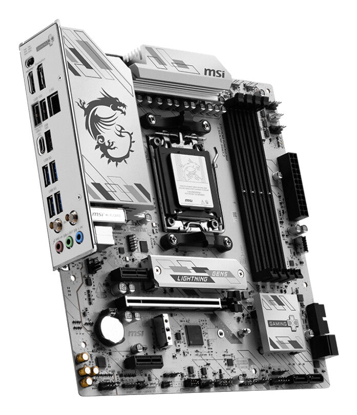 MSI B850M GAMING PLUS WIFI6E bundkort AMD B850 Sokkel AM5 micro ATX