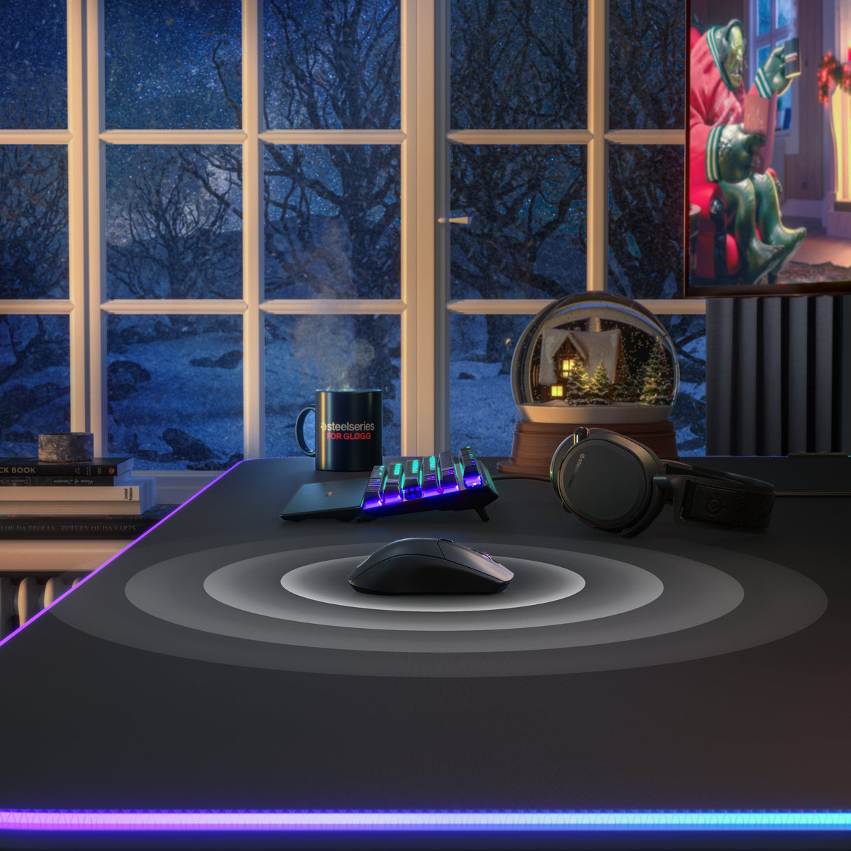 SteelSeries Rival 3 Wireless Mouse trådløs mus