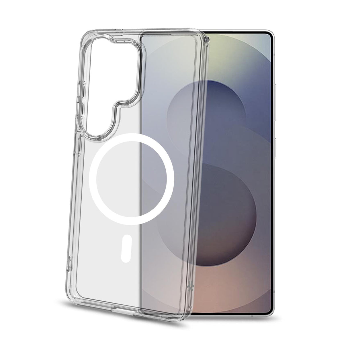 Celly GELSKINMAG mobiltelefon etui 17,5 cm (6.9") Cover Transparent