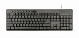Gembird KBS-UM-04 tastatur Mus inkluderet Universel USB QWERTY US engelsk Sort