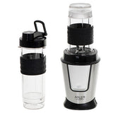 Adler AD 4081 blender 0,57 L Sportsblender 800 W Sort, Rustfrit stål, Gennemsigtig