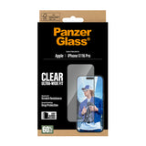 PanzerGlass Screen Protector iPhone 17 / iPhone 16 Pro / Ultra-Wide Fit w. EasyAligner