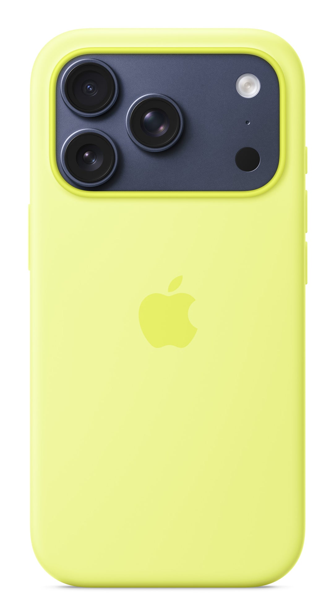 Apple iPhone 17 Pro Silicone Case with MagSafe – Neon Yellow