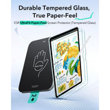 Hærdet Glas Esr Papir Feel 2 Pack Ipad Air 10,9” 4/5 / 2020 2022 / 11” 6/7/8 / 2024 2026 Klar