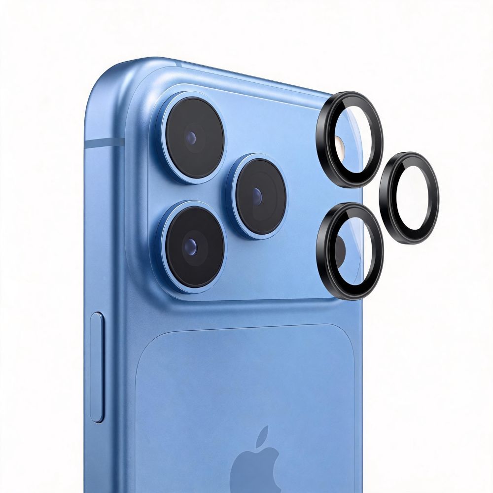 Kamera Beskyttelse Tech Protect Camring Fit+ Iphone 18 Pro / Max Black