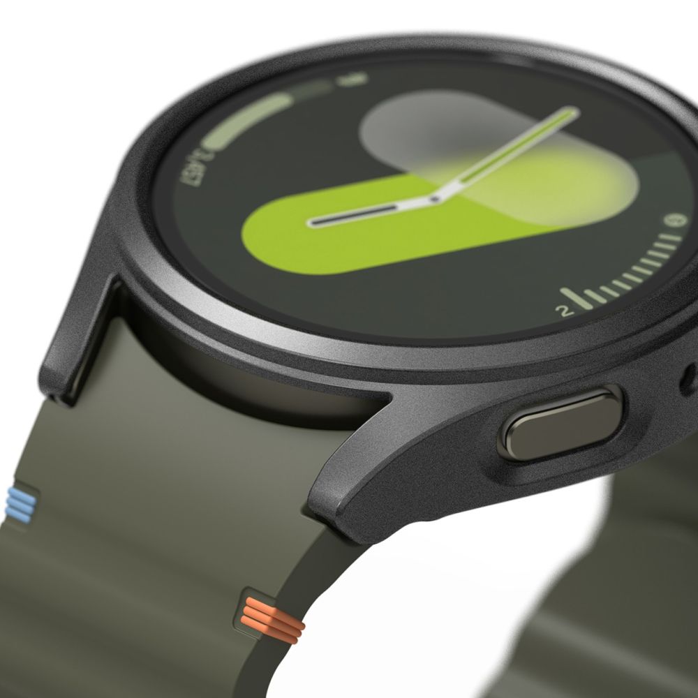 Ringke Slim & Hærdet Glas Galaxy Watch 7 (44 Mm) Titanium Sort
