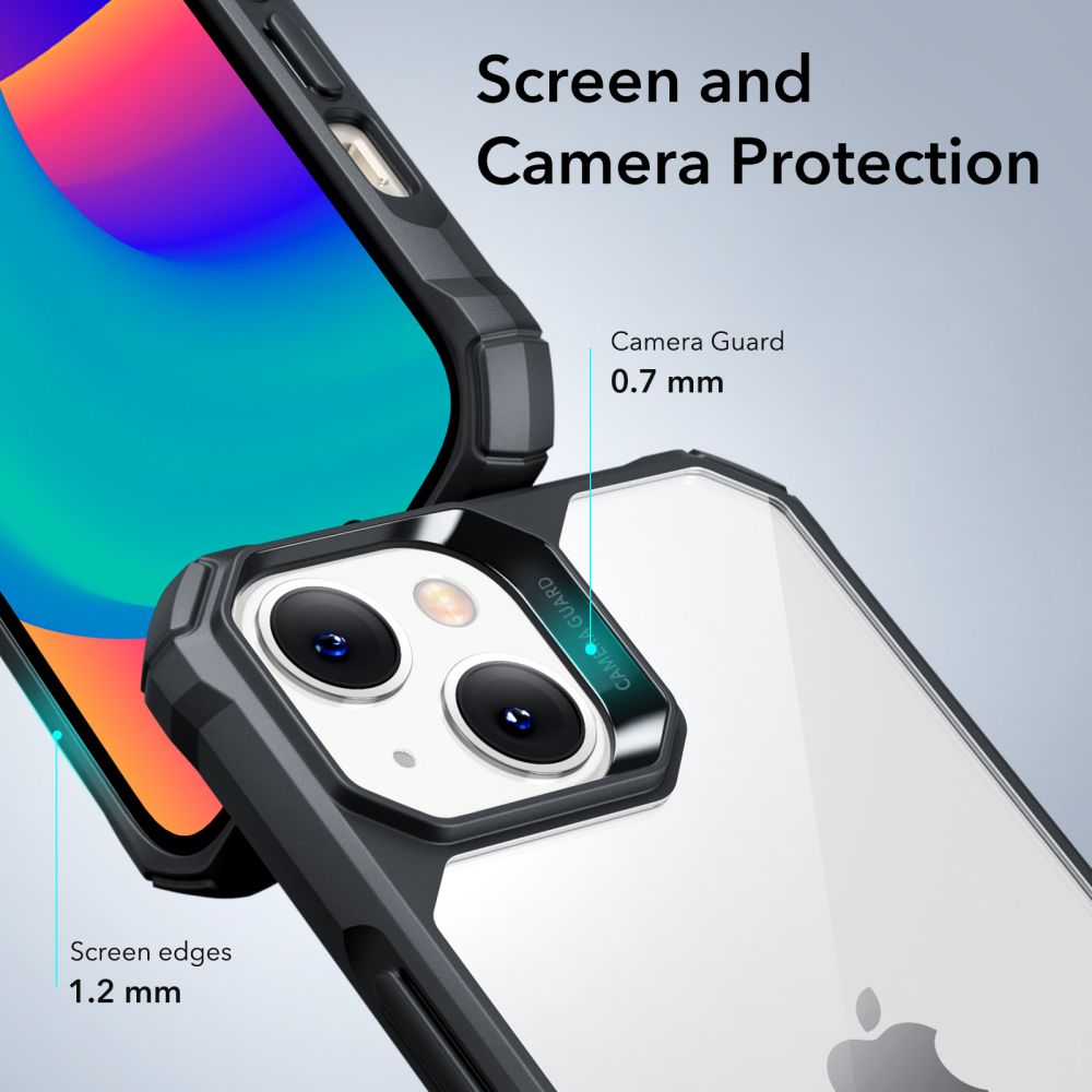 Esr Air Armor Iphone 14 Plus / 15 Plus Klar/Sort