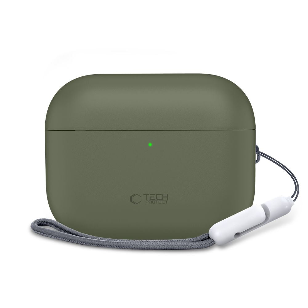Tech Protect Silikone Apple Airpods Pro 3 Olivegrøn