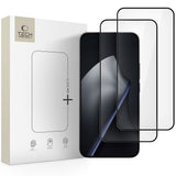 Hærdet Glas Tech Protect Glass Fit+ 2 Pack Xiaomi 15 T / 15 T Pro Sort
