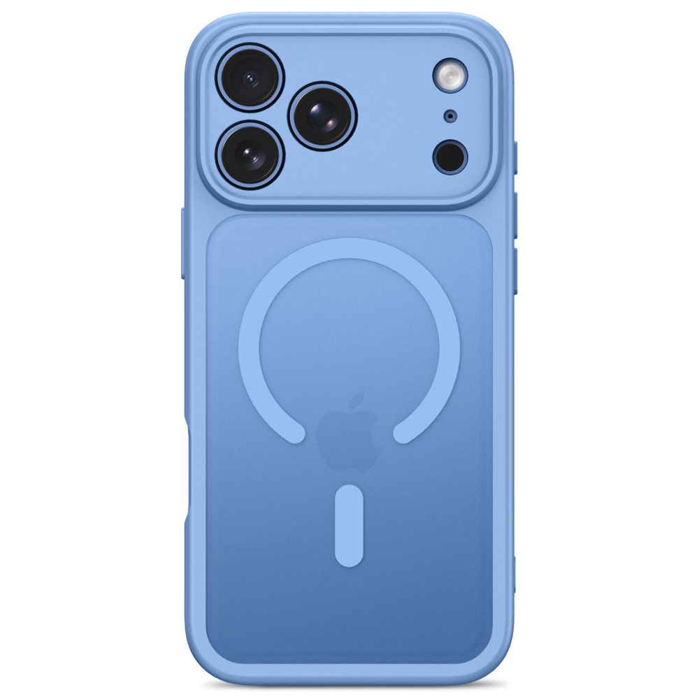Tech Protect Basicmag Magsafe Iphone 17 Pro Max / 18 Pro Max Mat Lysblå